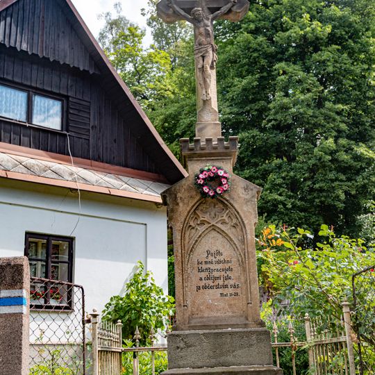 Kříž v Žamberku v Albertově ulici