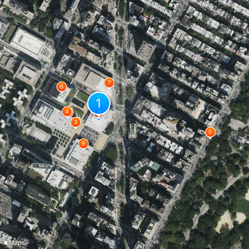 New York Philharmonic Kaart