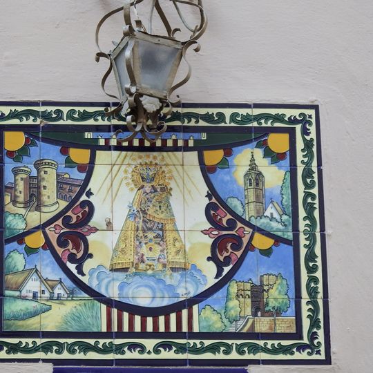 Ceramic panel of Our Lady of the Forsaken