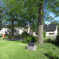 Pomník federalizace v Luké na návsi