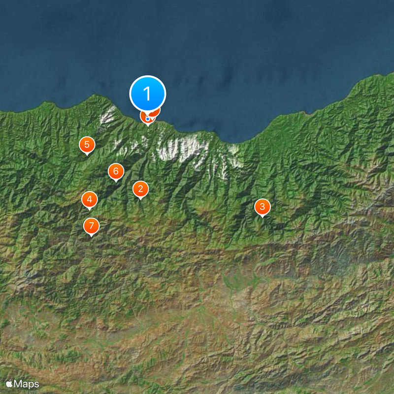 Chiesa di Santa Sofia Mappa