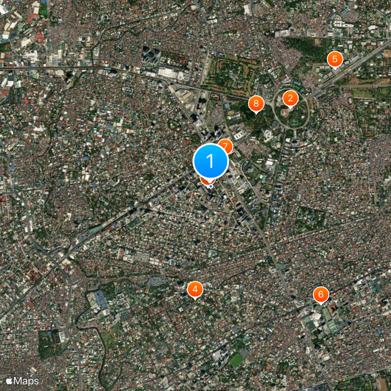 DWRR-FM Map
