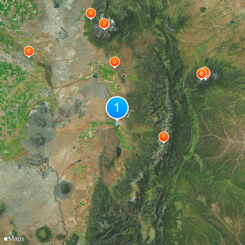 San Luis Valley Map
