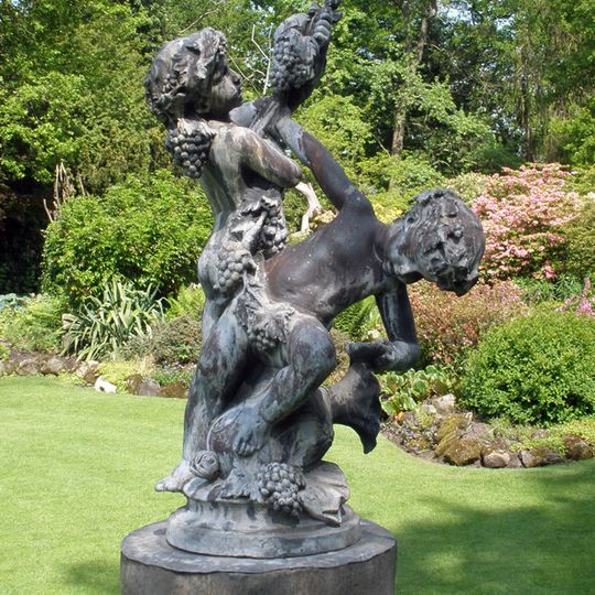 Twickel: tuinbeelden rotstuin