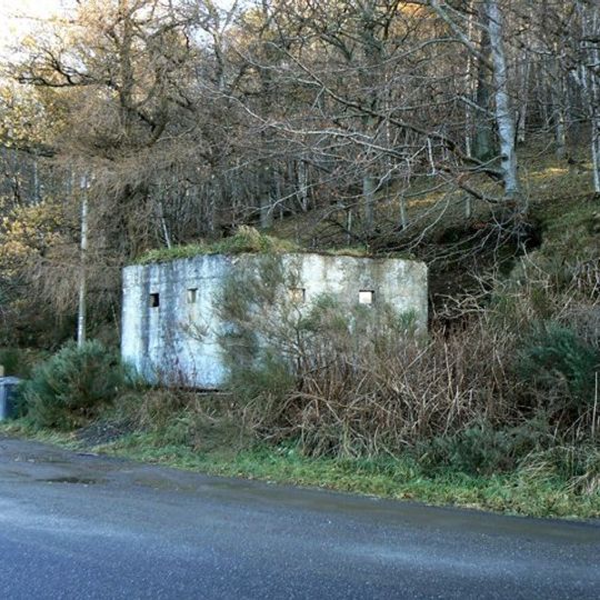 Mains of Cults, pill box 600m NW of