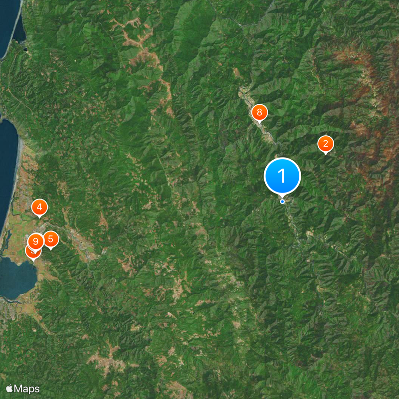 Willow Creek Map