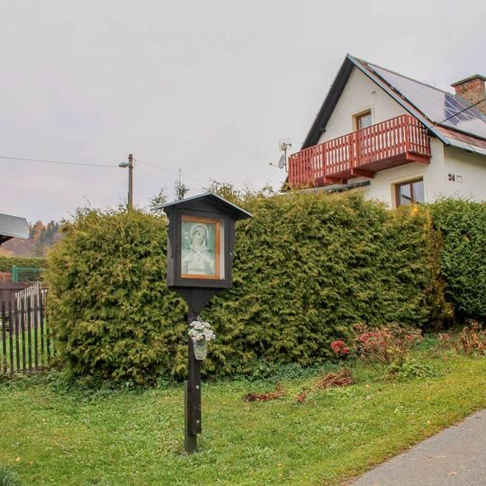 Obrázek v Janoušově ve středu obce
