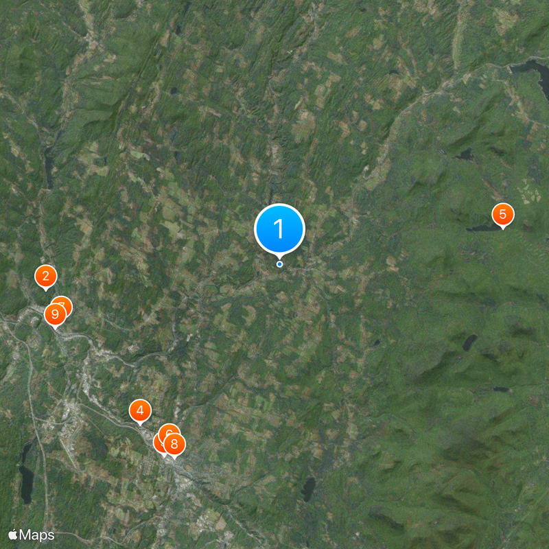 Goddard College Map
