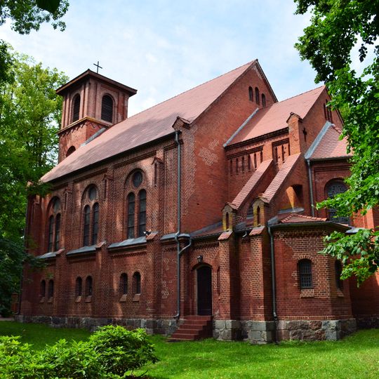 Church of Divine Mercy in Trzęsacz