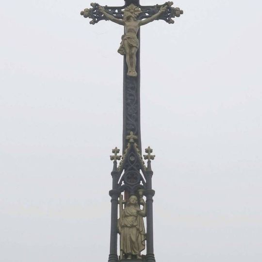 Kříž na rozcestí na východním okraji Rochova