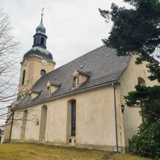 Evangelische Pfarrkirche und Kirchhof Hauswalde (Sachgesamtheit) Krohnenbergstraße 3
