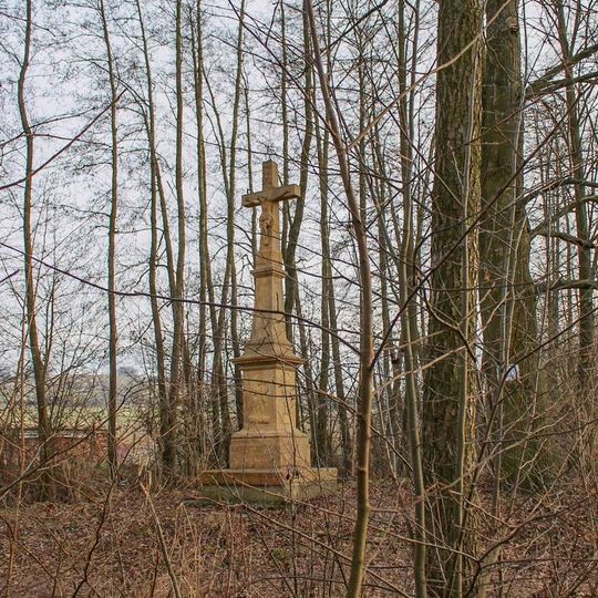 Kříž v Novém Malíně u rybníků