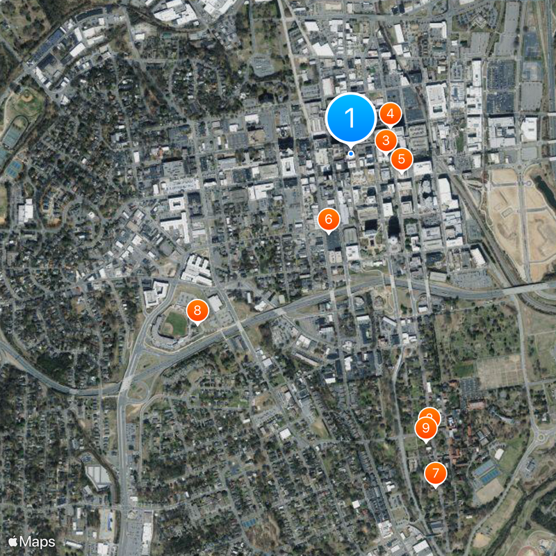 Orden independiente de Odd Fellows Mapa