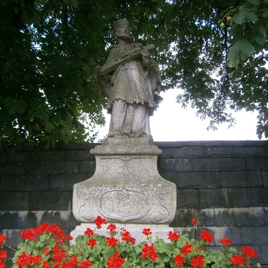 Figurenbildstock Hl. Johannes Nepomuk