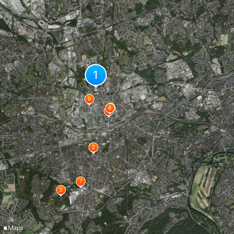 University of Duisburg-Essen Map