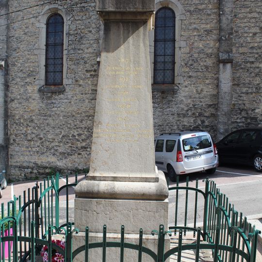 War memorial of L'Abergement-de-Varey