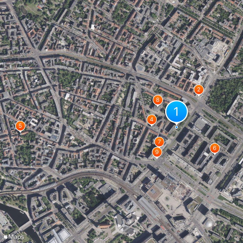 Stasi Records Agency Map