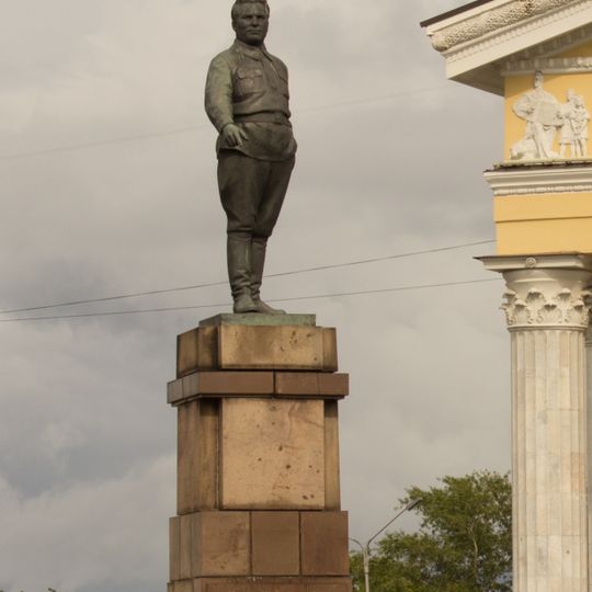 Monument to Sergei Kirov in Petrozavodsk