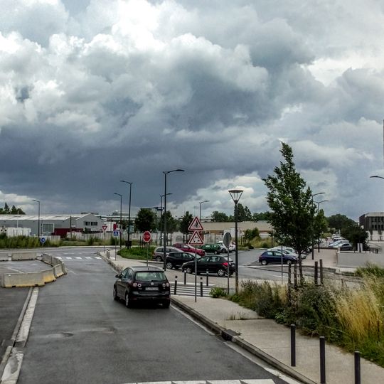 Viaduc de la ligne C du métro de Toulouse