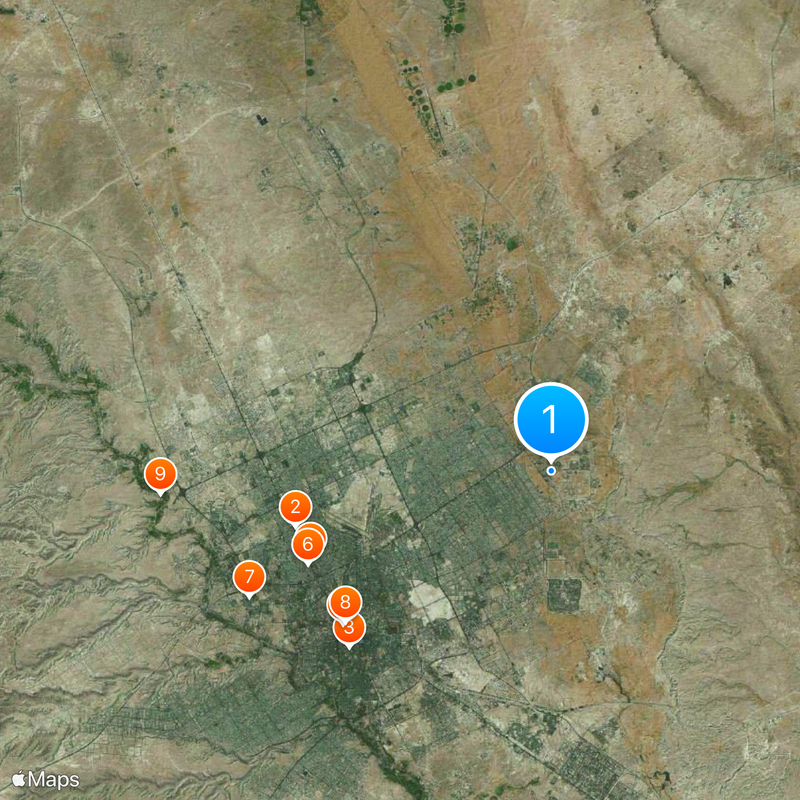 King Saud bin Abdulaziz University for Health Sciences Map