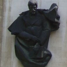 Monument to Ion Creangă at the Pedagogical State University