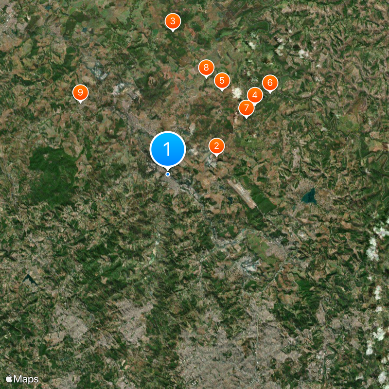 Pedro Leopoldo Mappa