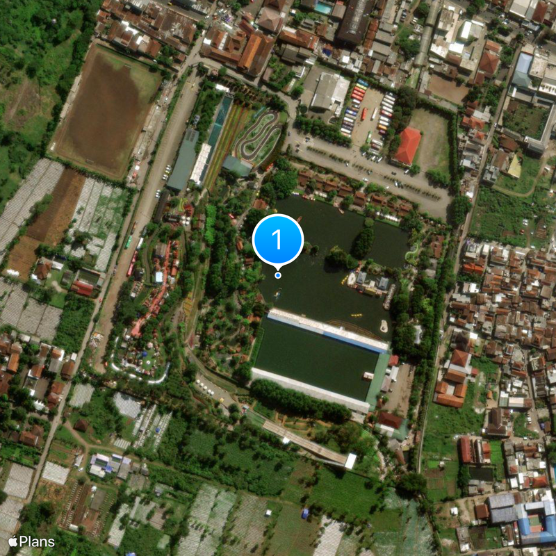 Lembang Floating Market Kaart