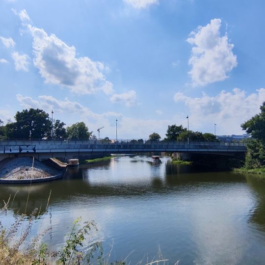 Bridge of Wittgensteinova street over the Morava