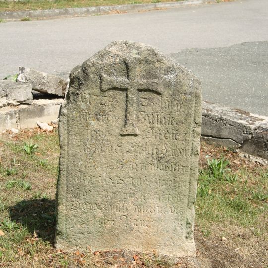 Pamětní kámen v Hrozněticích