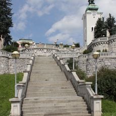 Pamiatky na A. Hlinku, schodisko