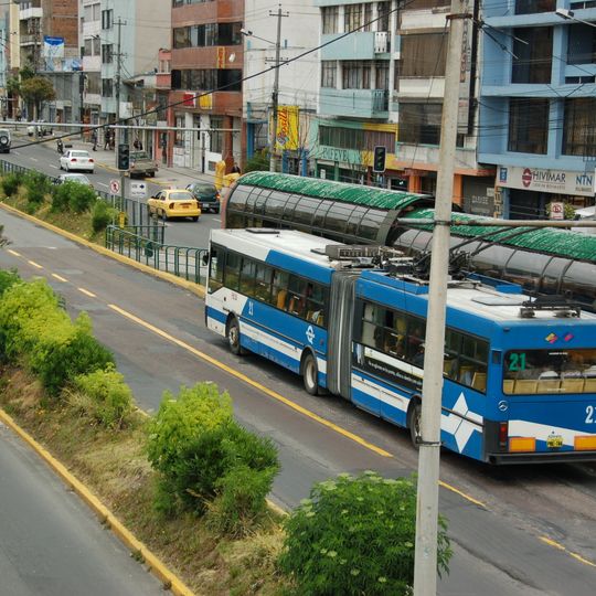 Quito trolleybus system