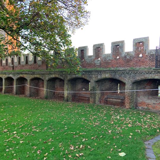 Curtain Wall To Buckden Palace