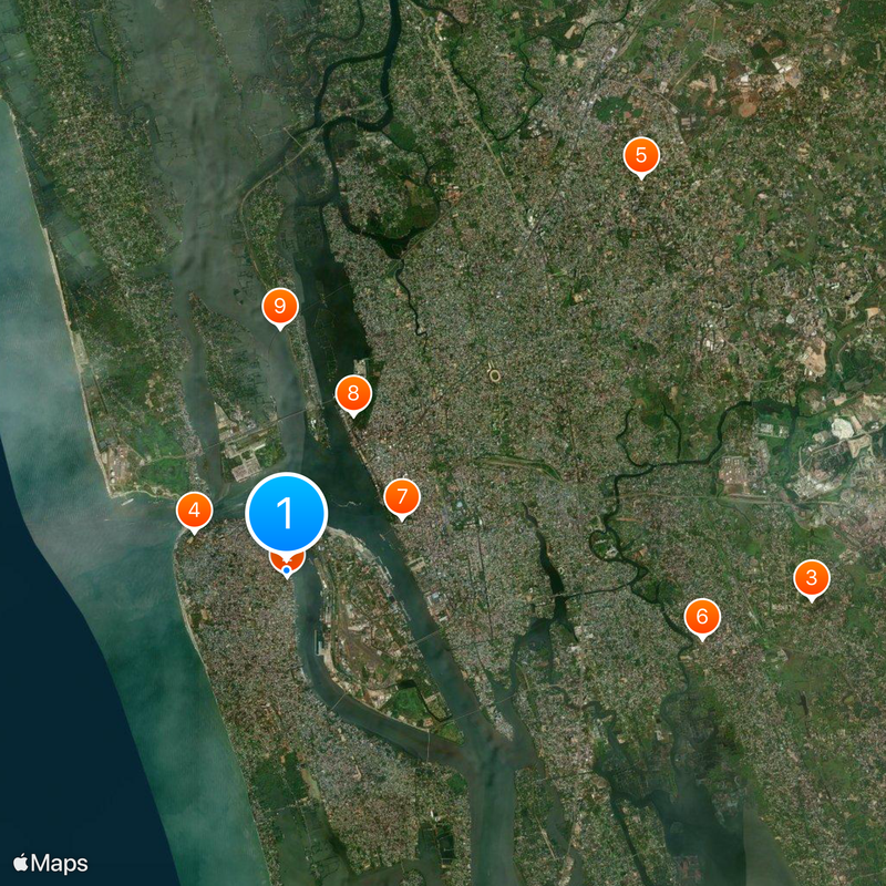 Mattancherry Palace Kaart