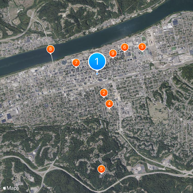 Huntington Prep School Map