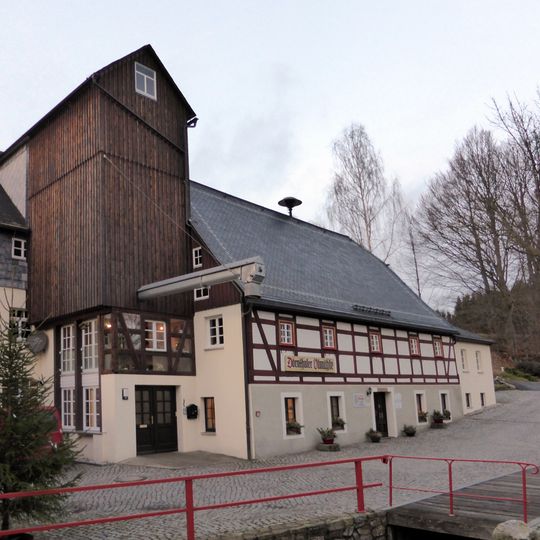 Müller-Wohnhaus und anschließendes Mühlengebäude Hauptstraße 47