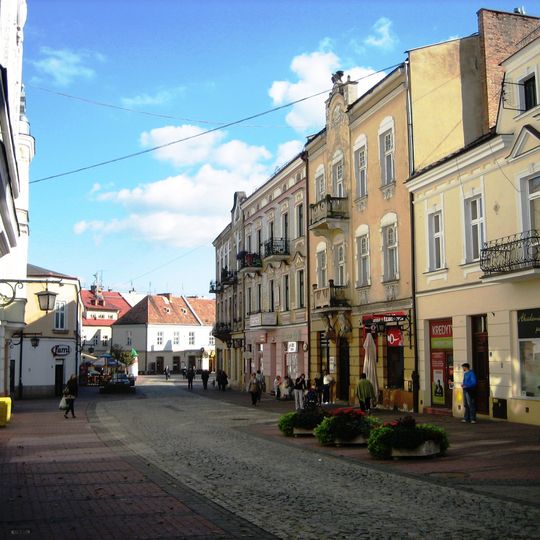 Urban layout of Tarnów