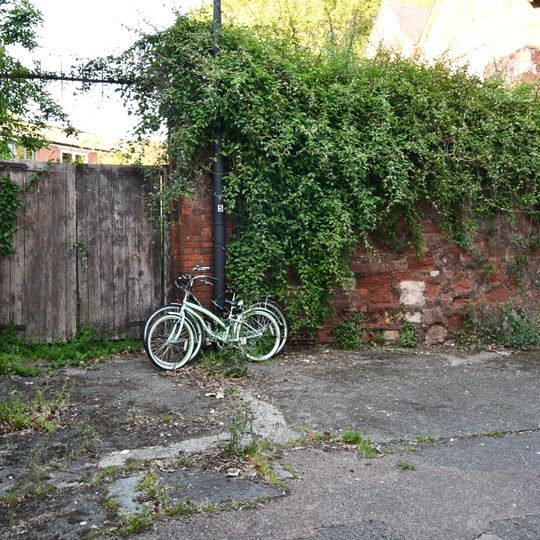 Garden Gate And Piers Of St Olave's Church House