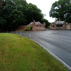 Twin Lodges And Gatepiers To Tillmouth Park Hotel