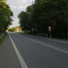 Bridge of road I/12 over the Bušinec in Český Brod