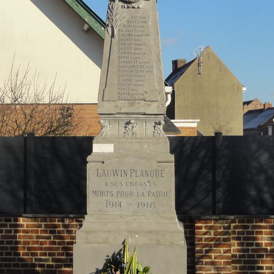 Monument aux morts de Lauwin-Planque