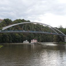 Footbridge under Veveří Castle