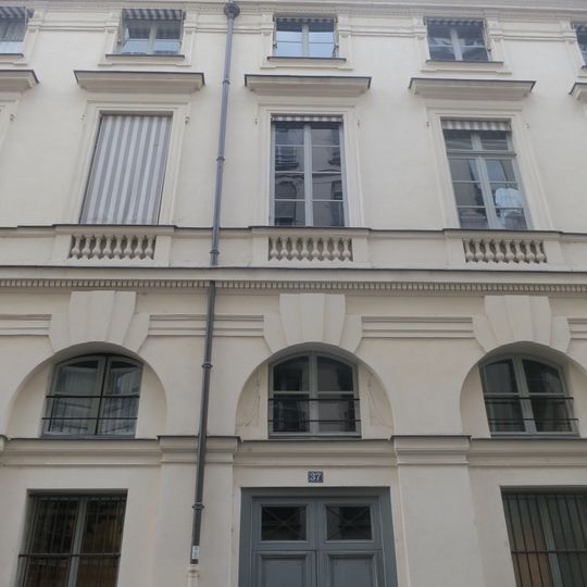 Immeuble, 37 rue de Valois