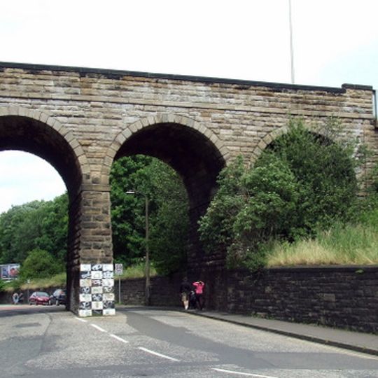 Edinburgh, Russell Road, Railway Bridge