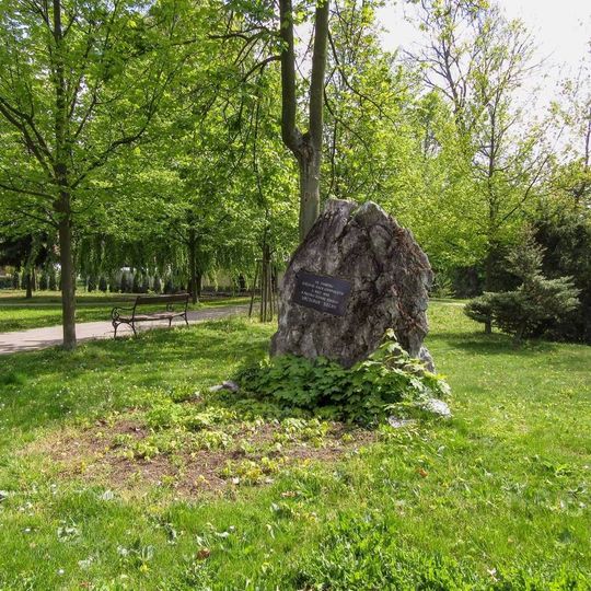 Památník Vácslava Sochy v Litovli na ulici Opletalova