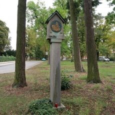 Boží muka u hřbitova v Hostomicích