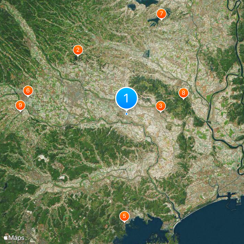 Kogota Station Map
