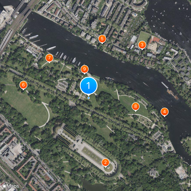 Treptower Park Mapa