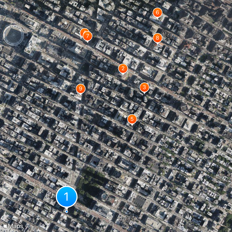Flatiron District Map