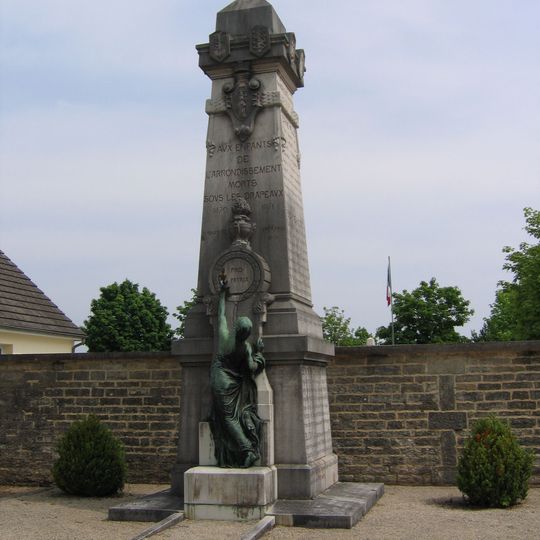 Franco-Prussian War memorial of Beaune