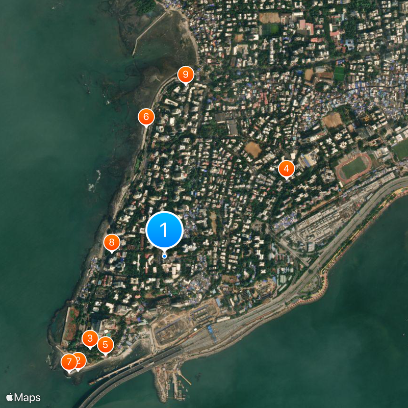 Mount Mary Church Map